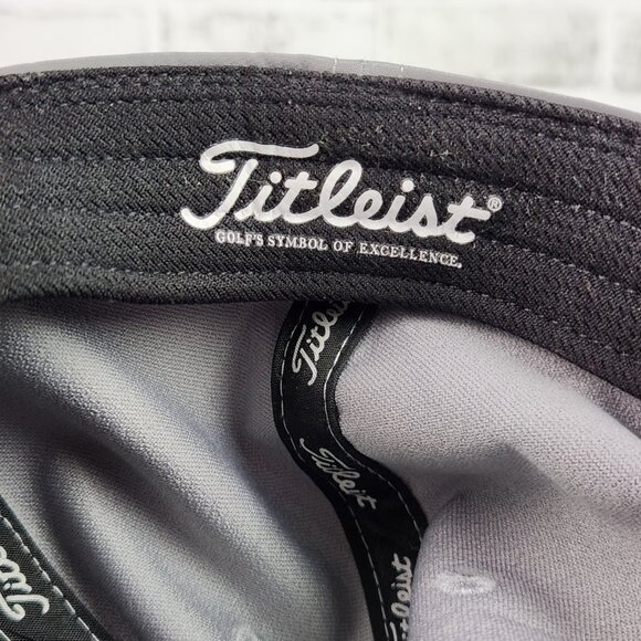 Titleist Diego Trend Golf Hat Snapback Cap Gray White Athletic One Size Outdoor - Picture 8 of 10